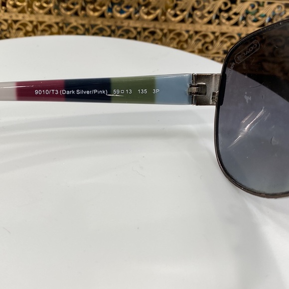 Coach - Kristina Sunglasses - Frames EUC, Lenses Poor, Beach/Rx Opp - Coach Case - Picture 13 of 17